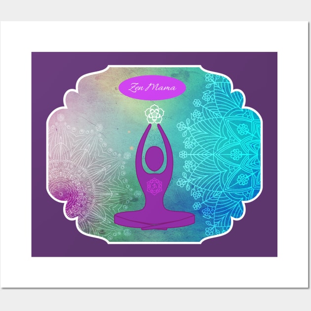 Zen Mama Mothers Day Gift Wall Art by Unique Online Mothers Day Gifts 2020